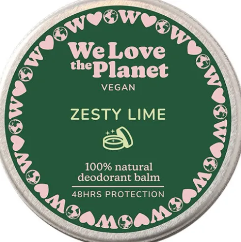 We Love The Planet Deodorant Balm | Zesty Lime