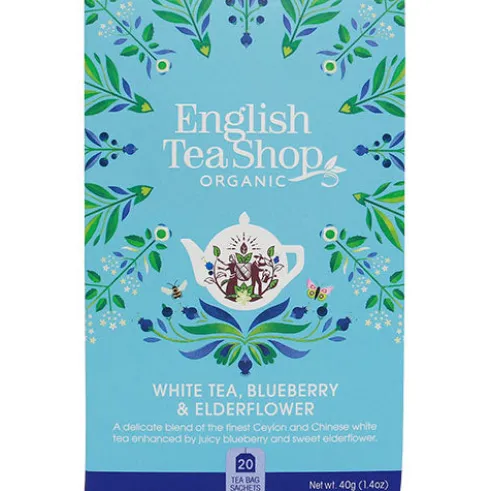 White Tea, Blueberry & Elderflower Økologisk