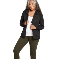 Women´s Weekend Zip-up Hoodie Black | Str. Xs