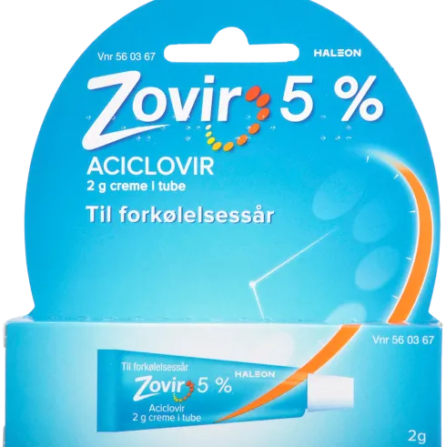 Zovir Creme Til Forkølelsessår